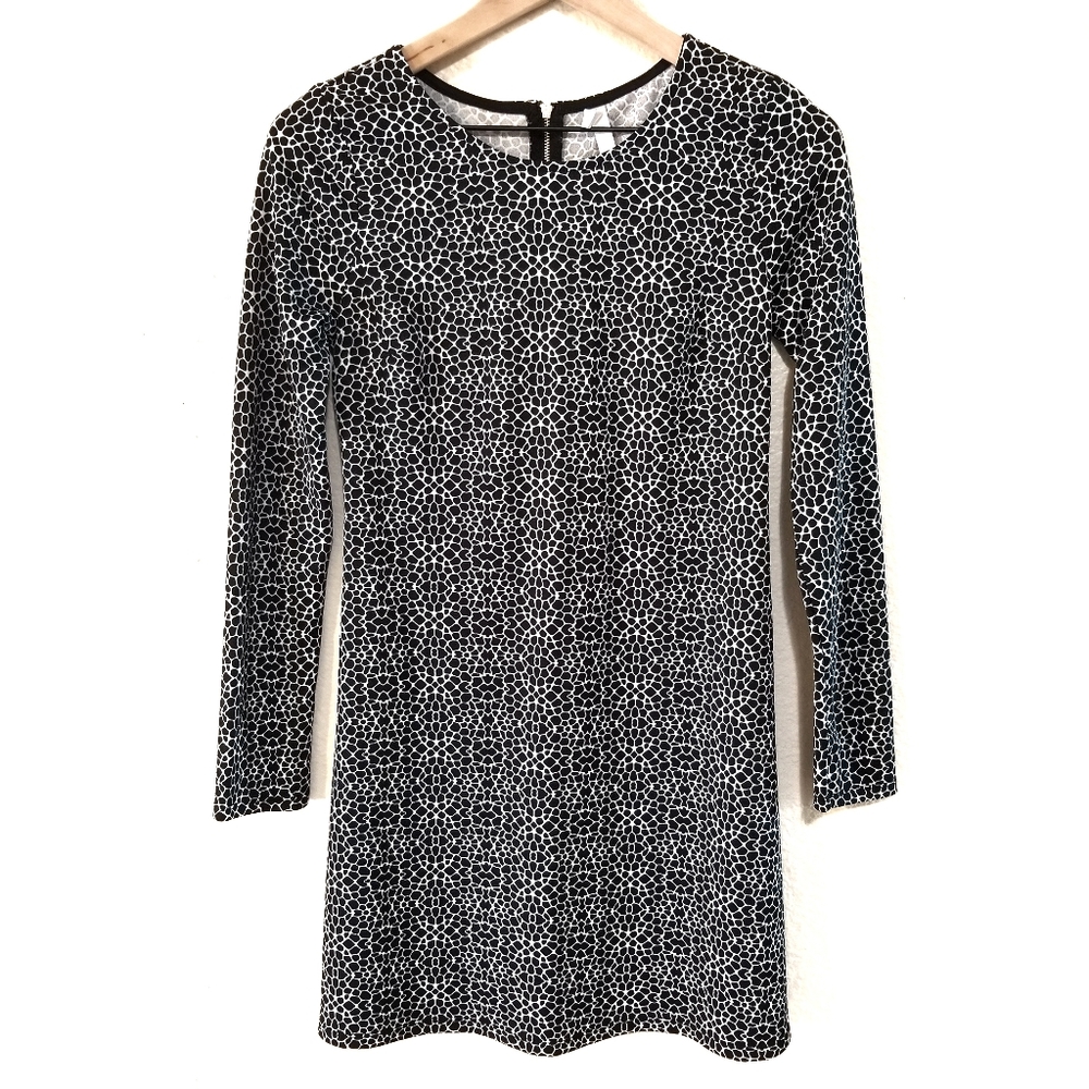 3/$15 Xhilaration Graphic Casual Long Sleeve Dress